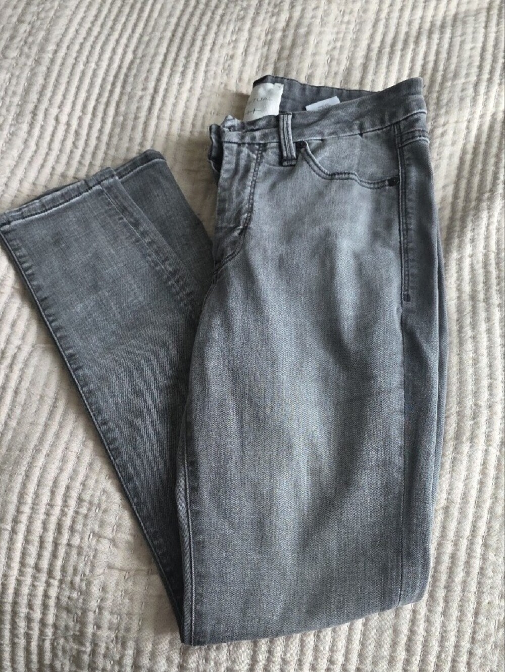 Habitual Cressa Gray Denim Skinny Jeans Size 27